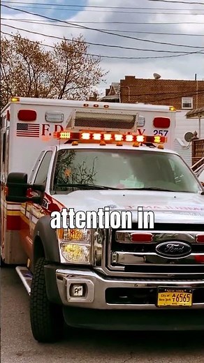 "Why Do Ambulances Use Sirens AND Flashing Lights?"||#Shorts