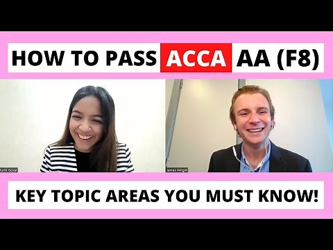 ACCA AA (F8) key topic areas you need to know for your exam!
