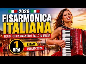 Fisarmonica Italiana: 1 Ora di Liscio e Folk Romagnolo per Ballare | Balera | Estate Luglio 2026