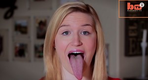 Meet The Girl With The World's Longest Tongue [VIDEO]