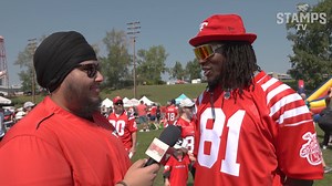 "This is a spot where we bring the community together, have some fun and celebrate our community." Stamps TV Punjabi host Taranjot Vining, caught up with Jay McNeil, Luther Hakunavanhu and Rob Cote to chat about diversity in the CFL and the game day experience at McMahon! Secure your tickets to our Heritage Night game ➡️https://bit.ly/3rTNrg9 | Calgary Stampeders