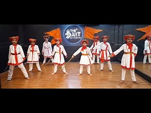 Shivaba Malhari | Ra Ra Ra Song Tanaji | Maay Bhavani | Kids Dance | The Art Studio