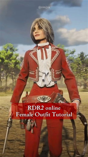 PVP version Female Outfit Tutorial #rdr2outfits #rdr2online #GamerGirl #rdr2outfittutorial