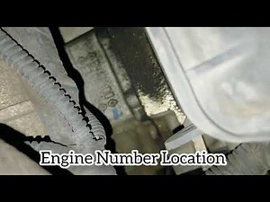 Renault KWID ENGINE NUMBER CHASSIS NUMBER LOCATIONS