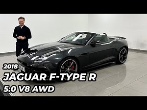 2018 Jaguar F-Type 5.0 V8 R Convertible AWD