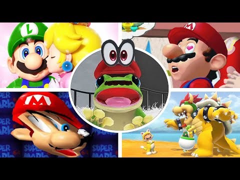 Evolution of Funny Moments in 3D Mario Games (1996-2025)