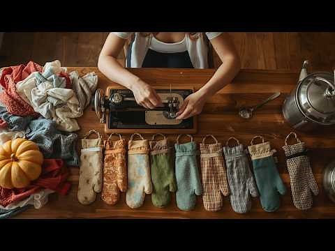 👵 6 Super Easy Sewing Ideas for Your Kitchen – Anyone Can Make!