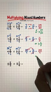 50K views · 741 reactions | No Calculator Needed! Multiply Mixed Numbers in Seconds! | Math Love | Facebook