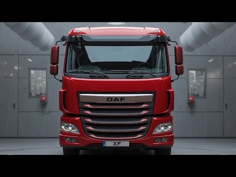 🔥 2026 DAF XF Red O Gigante Vermelho que Domina as Estradas em 2026! 🚛🔥
