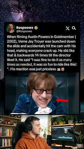 Verne Jay Troyer was prepared for this, When filming Austin Powers in Goldmember (2002)