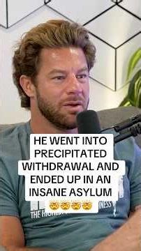 He went into precipitated withdrawal 😮 #wedorecover #addictionrecovery