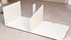 Modern Reception Desk, Computer Desk with Adjustable Shelf & Lockable Drawers, Large Storage Rack, 120*60*100CM, 140*60*100CM, 160*60*100CM, For Office, Working