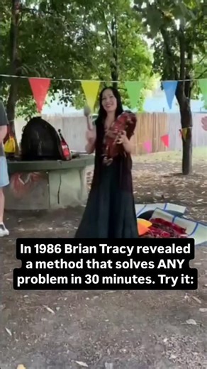 Tanita Astra on Instagram: "1️⃣ Brian Tracy said people get stuck not because problems are unsolvable, but because they never write them down. In 1986 he shared a method: take a sheet of paper, write your problem in one sentence, then list twenty solutions. The first five will be obvious, the next ten strange, and the last five are where the real breakthroughs hide. That’s the lever that saves months of struggle. 2️⃣ He explained: "When you force your brain to give twenty answers, you push past 