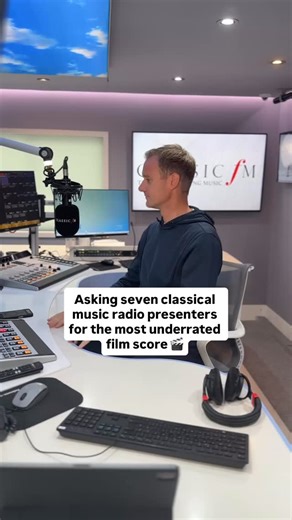 What’s the most criminally underrated film score, in your opinion? 🎬 We’re counting down the Top 100 film scores, as voted by you, in the Classic FM Movie Music Hall of Fame 2025! Listen on Monday from 10am as we reveal this year’s chart. | Classic FM