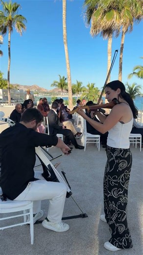 Taylor Swift on violin & cello for a wedding ceremony 🤍 | Paradisus, Los Cabos