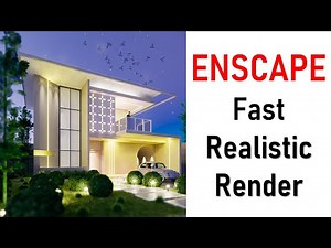 Enscape Exterior Rendering Tutorial For Beginners