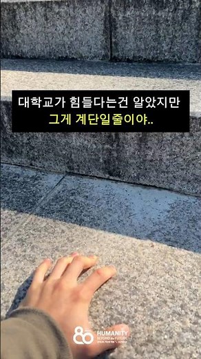 정보: 조선대학교는 108개의 계단을 소유하고 있다