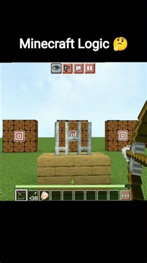 Mojang, explain this... 💀#minecraft #logic #minecraftmemes #trending