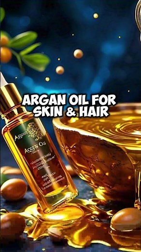 Incredible Benefits of Argan Oil for Glowing Skin & Healthy Hair ✨🌿 #skincaretips