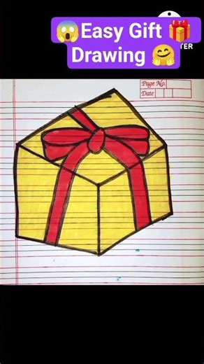 🔔👍🎁🤗💕#giftideas #easygiftdrawing#gift #gifts #giftbox #gifted #drawing #art#trending #viral #shorts