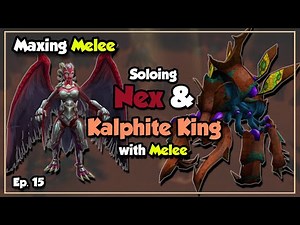 Can you melee NEX solo? | Kalphite King & Nex solos with melee (#15)
