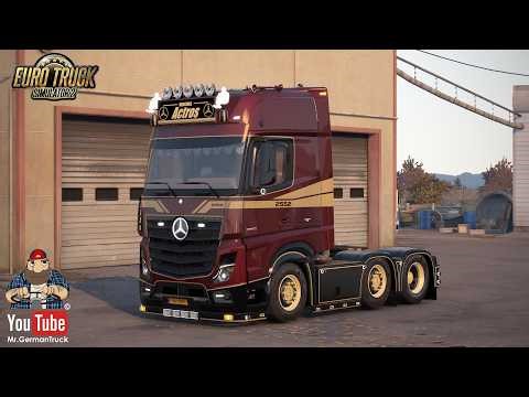 Euro Truck Simulator 2 - Actros MP4 Gold Edition *Mechanic's Hour*