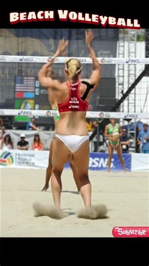 Women’s Beach Volleyball Highlights | Power, Speed & Teamwork