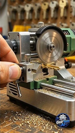 Tiny Key Cutting Machine 🔑 World's Smallest Locksmith Tool?