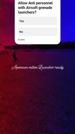 Should anti personnel be allowed for milsim play? As a DoD player signs point to yes!!!😎