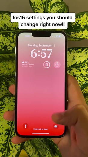 Ios16 settings you should change right now.. #ios16 #apple #ios16features