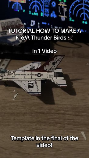 How to Make an F16 Papercraft: Step-by-Step Tutorial