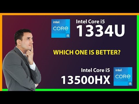 INTEL Core i5 1334U vs INTEL Core i5 13500HX Technical Comparison