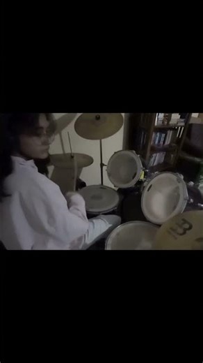 eyeless slipknot drum cover by adriplaysdrums | #music #cover #slipknot #drums #viral #shorts