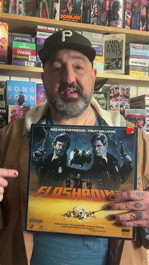 Looking for something to watch? Check out 1984’s Flashpoint. #laserdisc #vhs #whattowatch #movies