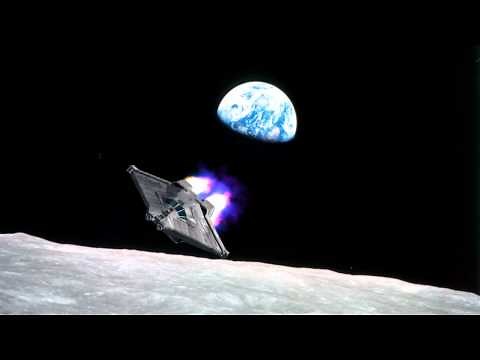 Alien Movie Spaceship Narcissus - green screen Test - free use