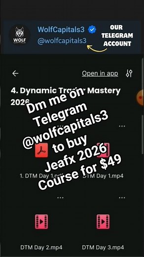 Jeafx Dynamic Trading Mastery Course 2026 | Jeafx Course | Jeafx Strategy