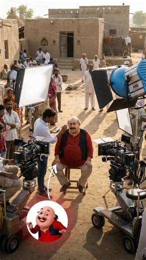 Motu Patlu All Characters In Real Life - Motu Patlu Shooting Movie #sehar #motupatlukijodi