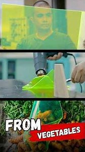 Making Electricity from Waste Vegetables! #shorts