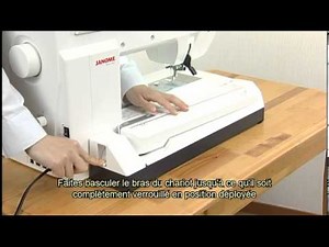 JANOME 15000 DVD D'INSTRUCTION www.stecker.be