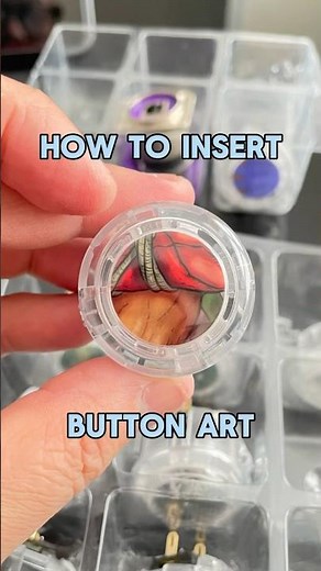 How To Install Artwork inside your Arcade Buttons! #tutorial #fightstick #arcade