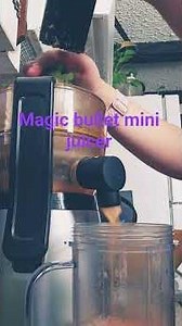 Magic bullet mini juicer