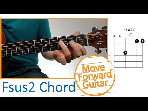 Guitar Chords for Beginners - Fsus2