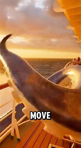 GIANT SQUID Attacks Cruise Ship! Passengers RAN for Their Lives! 🦑 #squid #attack