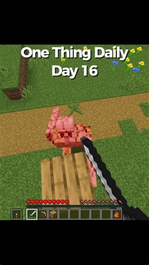 One Thing Daily Until I Beat Minecraft | Day 16