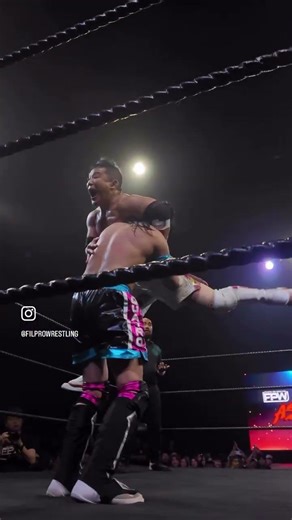 In classic KUSHIDA fashion, he’s dissecting and taking Quatro apart! #FPW #FPWAstig #PinoyWrestling