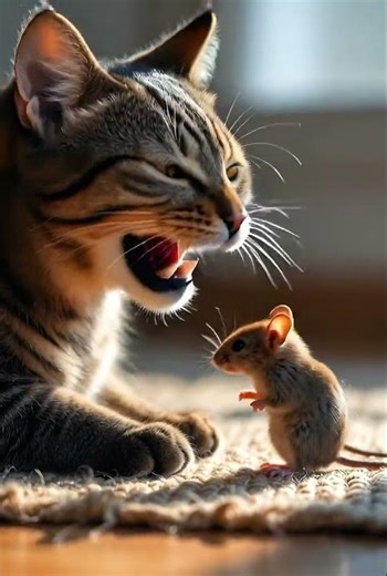 Cat and mouse ai 🤖 video #cat #shorts