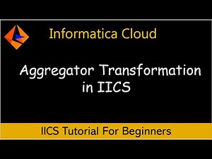How to Use Aggregator Transformation in Informatica IDMC | Real-World Use Case Demo