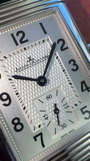 Minimal on purpose, powerful by design 27mm JLC Reverso Classic Monoface #watch #explore