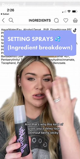 Best Setting Sprays for Makeup Artists: Ingredient Breakdown and Reviews