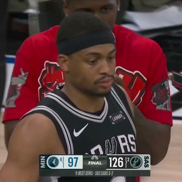 SPURS TAKES 3-2 SERIES OVER WOLVES 🚨 SAN ANTONIO ARE ONE WIN AWAY FROM WCF 👀